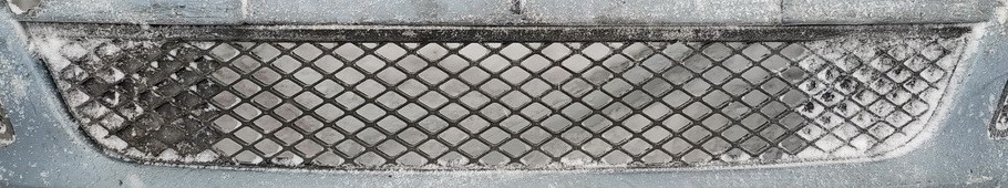 Ford Fiesta 2007 Bumper Grille - FRONT CENTER