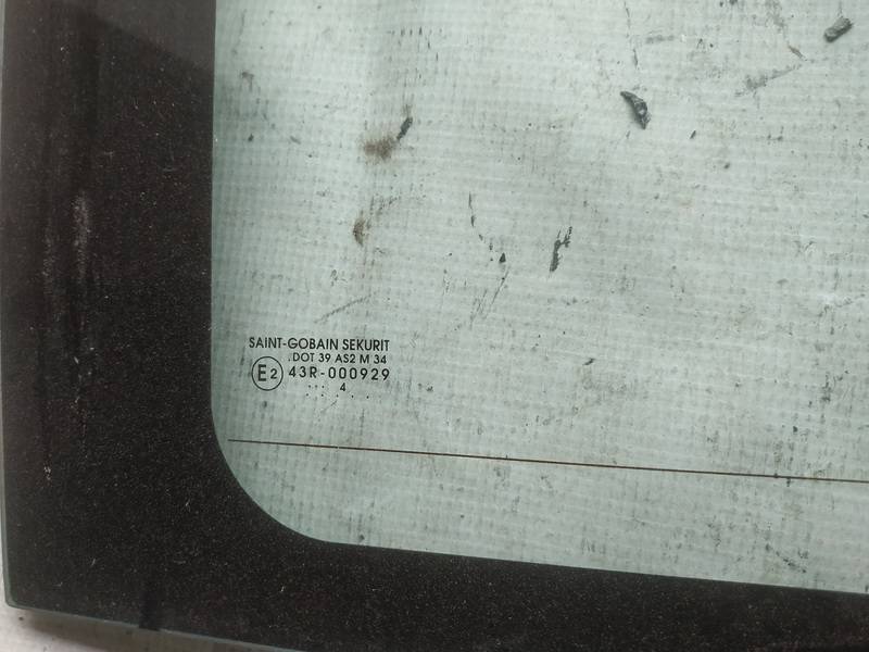 AS2 Fiat Ulysse 2004 Szyba okna ćwierćowego narożnego - TYLNE LEWE - Thumbnail 2