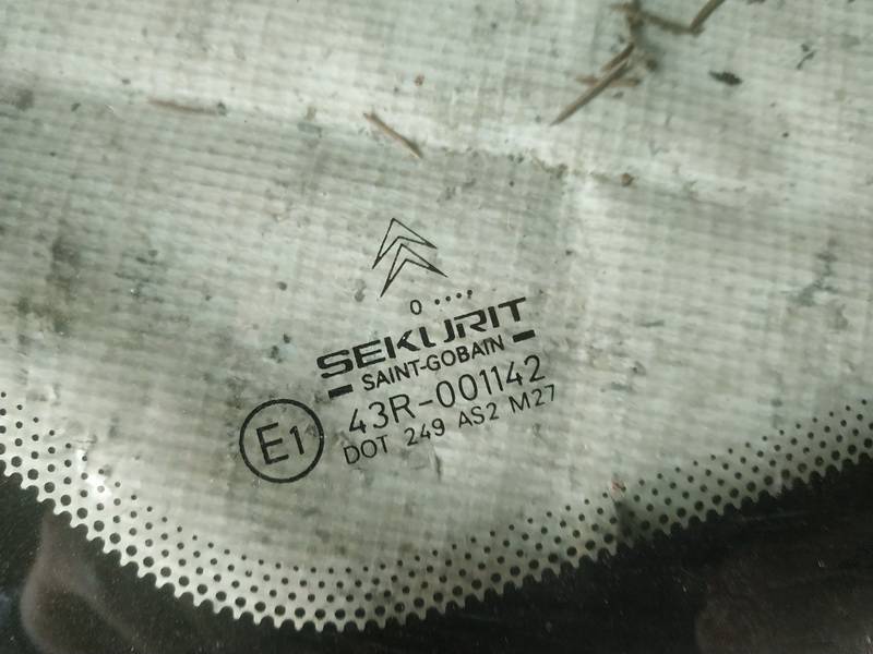 AS2 Citroen Xsara Picasso 2000 Szyba okna ćwierćowego narożnego - PRZEDNIE PRAWE - Thumbnail 2