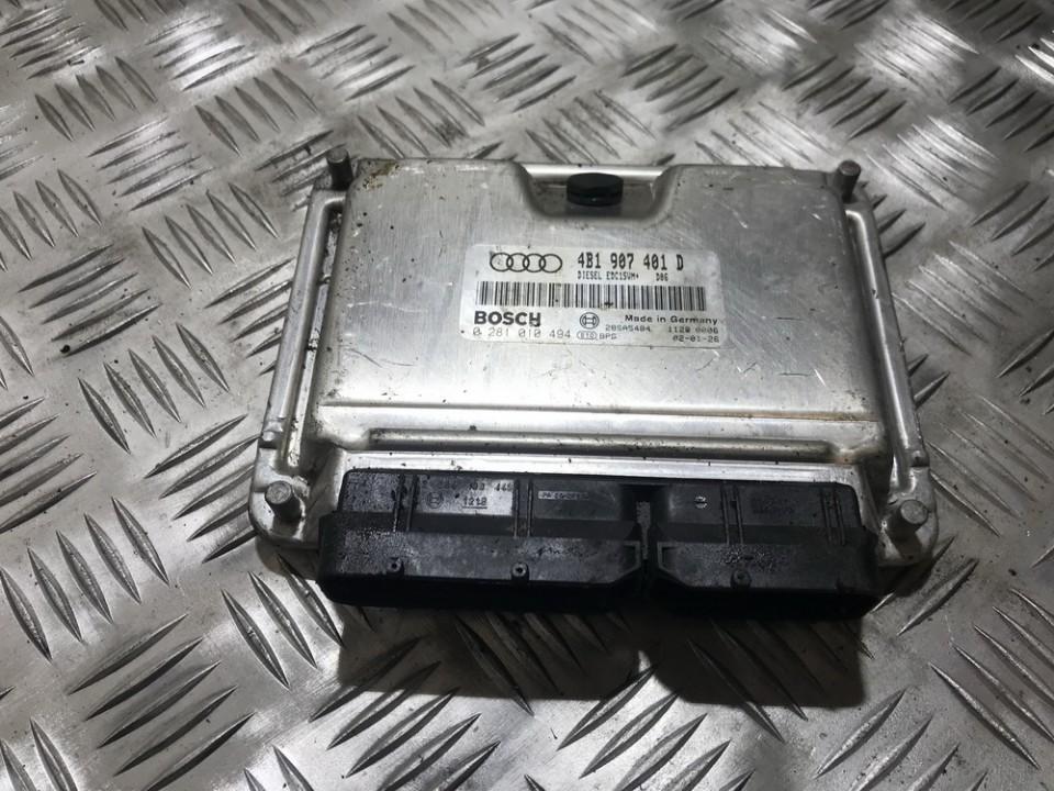 4B1907401D Audi A6 1999 ECU Engine Computer (Engine Control Unit)