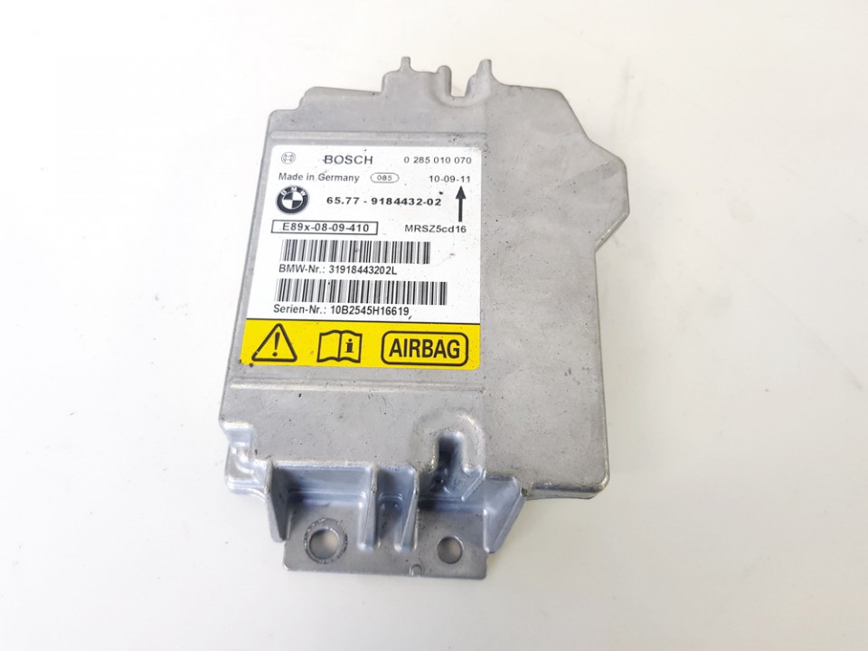 6577918443202 BMW 3-Series 2006 Airbag crash sensors module