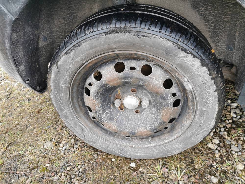 5X98 Fiat Bravo 2008 Teräsvanne Kokoonpano R15