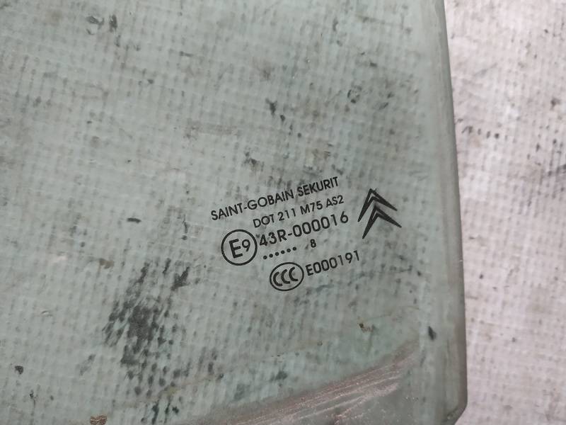 AS2 Citroen C4 Picasso 2008 LUNA DELANTERA IZQUIERDA, Luna de la puerta delantera - FRENTE IZQUIERDO - Thumbnail 2