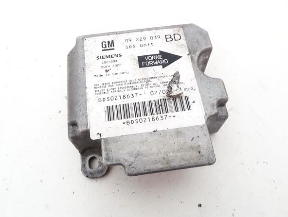 09229039BD Opel Vectra 1998 Airbag crash sensors module