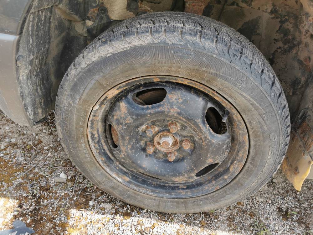 5X114.3 Mitsubishi Outlander 2003 Skardiniu ratu komplektas R16 - Thumbnail 4