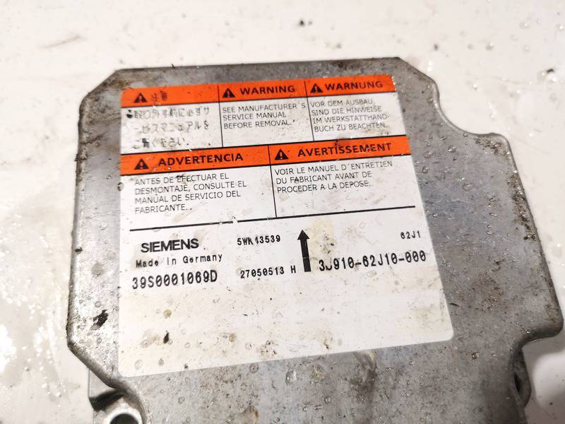 3691062J10000 Suzuki Swift 2005 SRS gaisa spilvena dators – gaisa spilvenu vadības bloks - Thumbnail 3