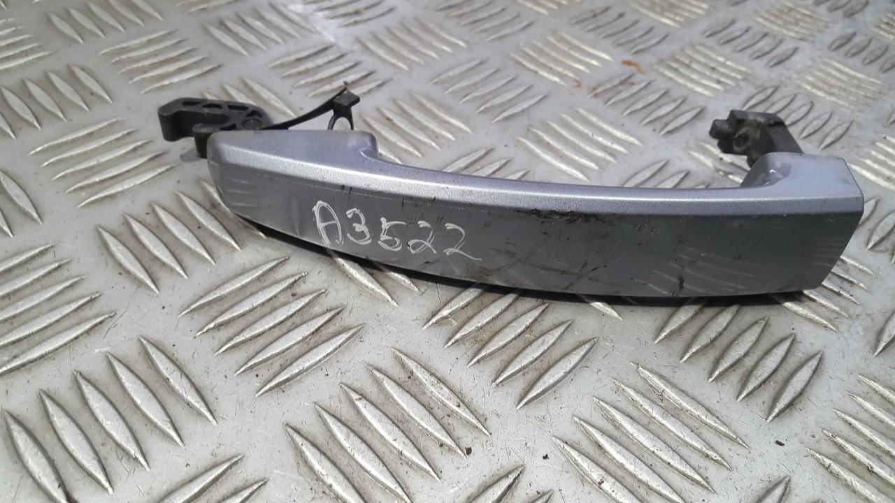 13255474 Opel Corsa 2007 Zewnętrzna klamka drzwi - PRZEDNIE PRAWE