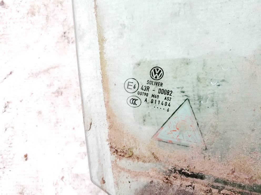 43R00082 Volkswagen Passat 2006 Door-Drop Glass - FRONT RIGHT - Thumbnail 3