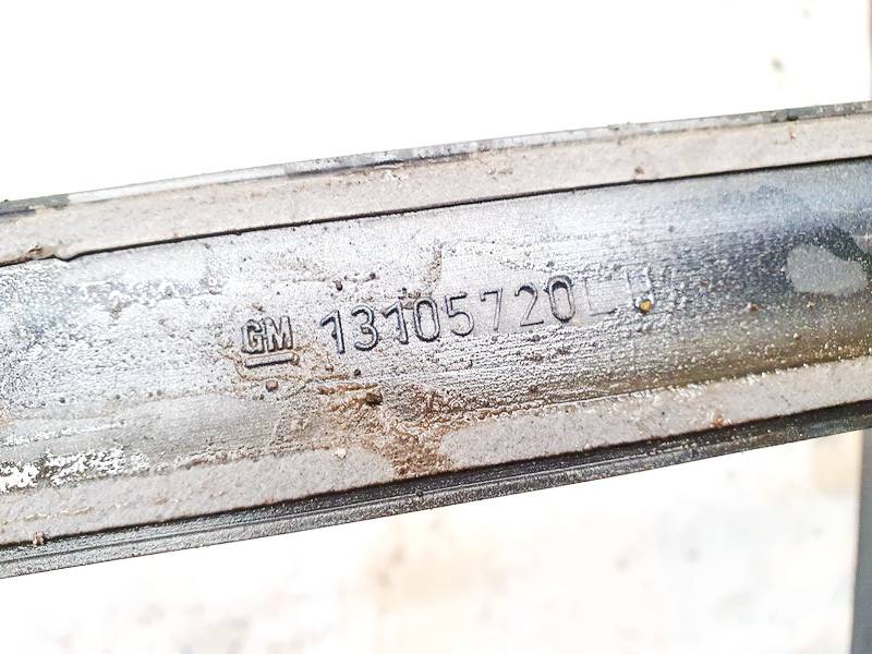 13105720 Opel Signum 2005 Listón embellecedor de la puerta delantera (moldura) - TRASERO IZQUIERDO - Thumbnail 3