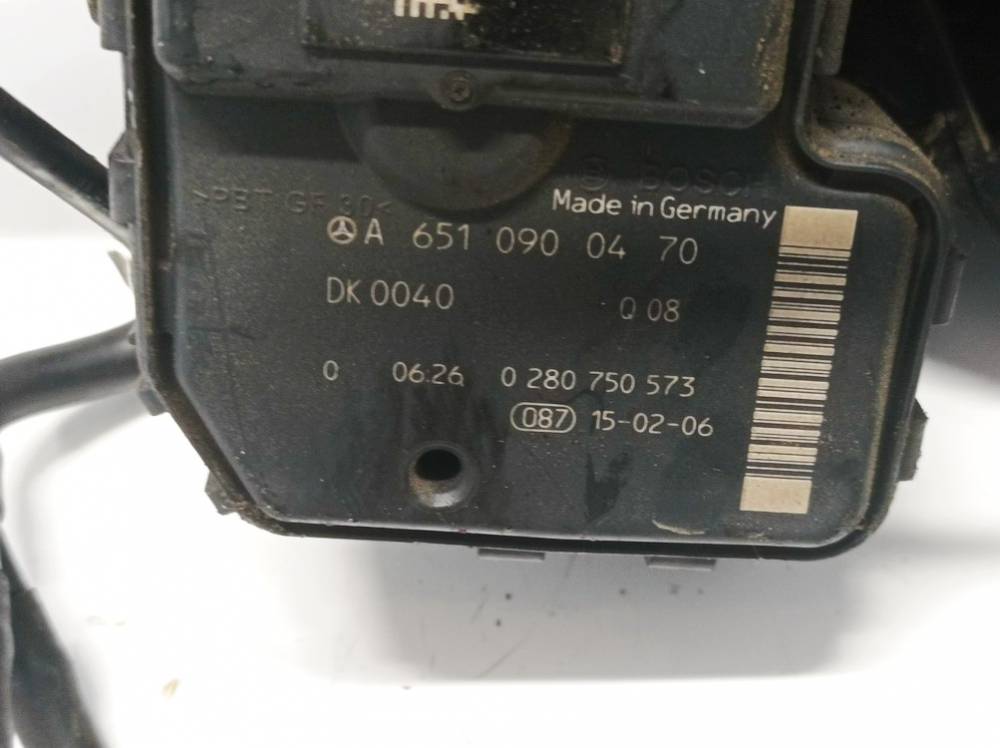 A6510900828 Mercedes-Benz B-CLASS 2012 High Flow Throttle Body Valve (Air Control Valve) - Thumbnail 4