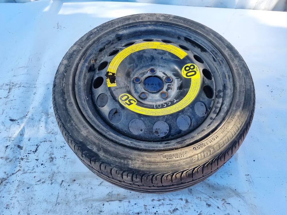 5X100 Skoda Roomster 2008 Koło dojazdowe – tzw. „tabletka“