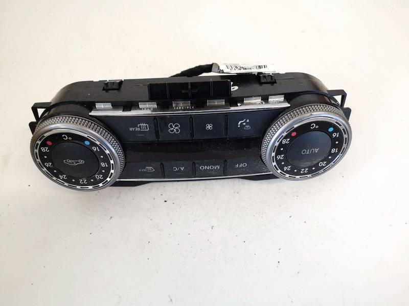 2048309885 Mercedes-Benz C-CLASS 2008 Climate Control Panel (heater control switches)