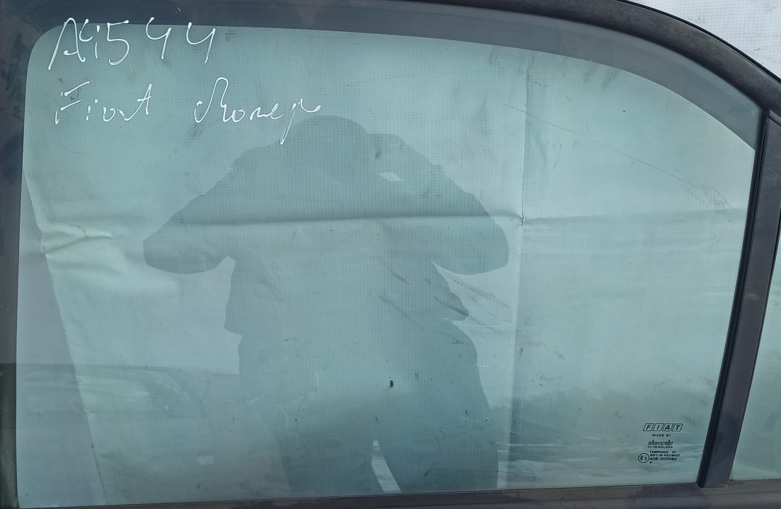 PILKA Fiat Marea 1999 Door-Drop Glass - REAR LEFT