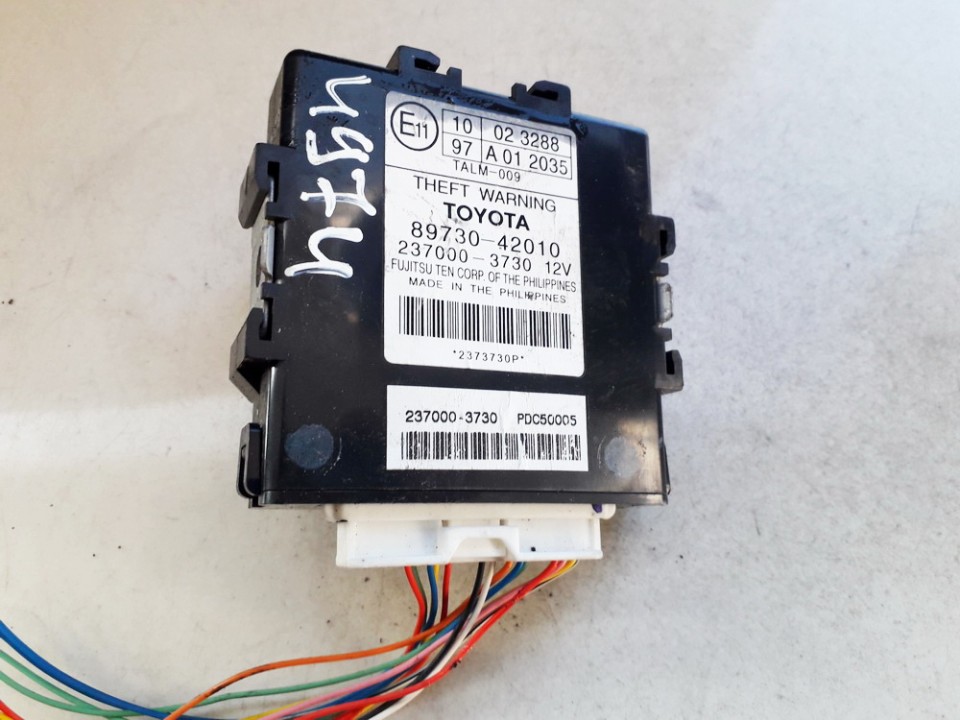 8973042010 Toyota RAV-4 2006 ALARM SENSOR MODULE UNIT