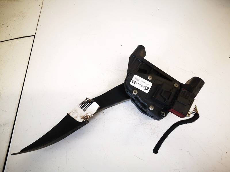 9157998 Opel Astra 2005 Accelerator throttle pedal (potentiometer)