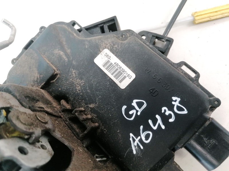 4B0839016G Audi A6 2004 Door Lock Mechanism - REAR RIGHT - Thumbnail 3