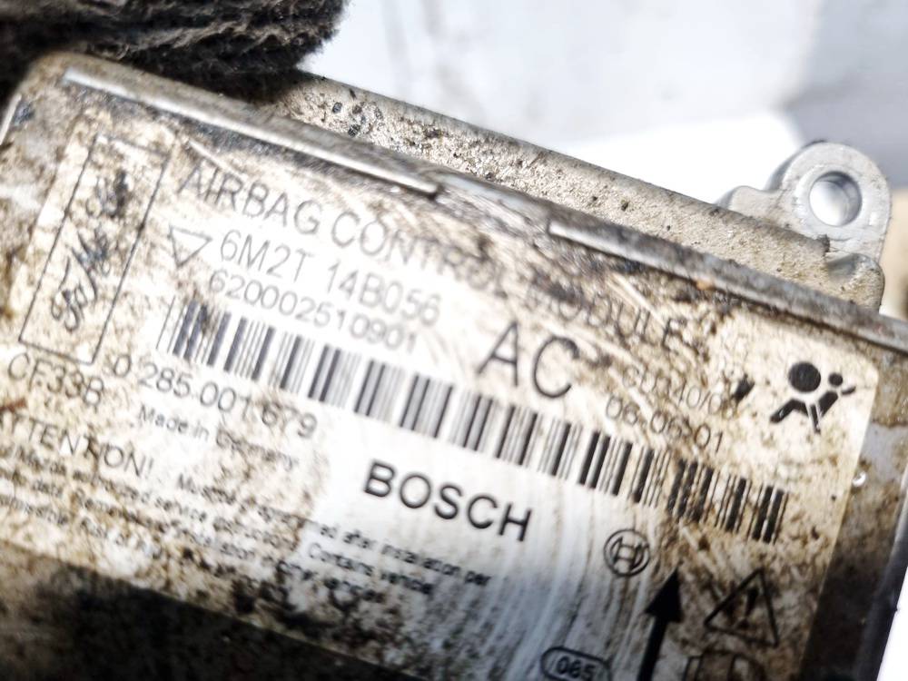 6M2T14B056 Ford Galaxy 2006 CALCULATEUR AIRBAG - Thumbnail 4