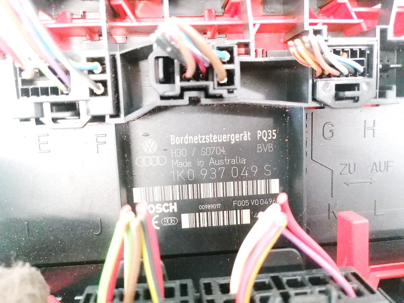 1K0937049S Volkswagen Touran 2004 General Module Comfort Relay (Unit) - Thumbnail 2