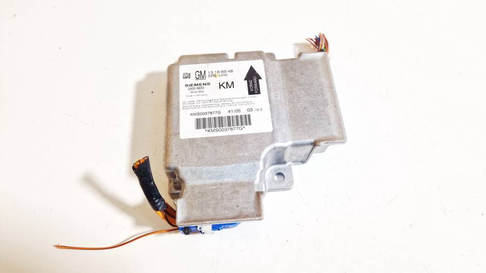 13186948 Opel Signum 2005 Airbag crash sensors module