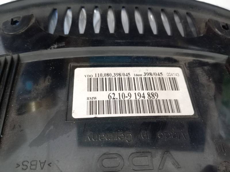 62109194889 BMW 5-Series 2005 Prędkościomierz – panel instrumentów - Thumbnail 3