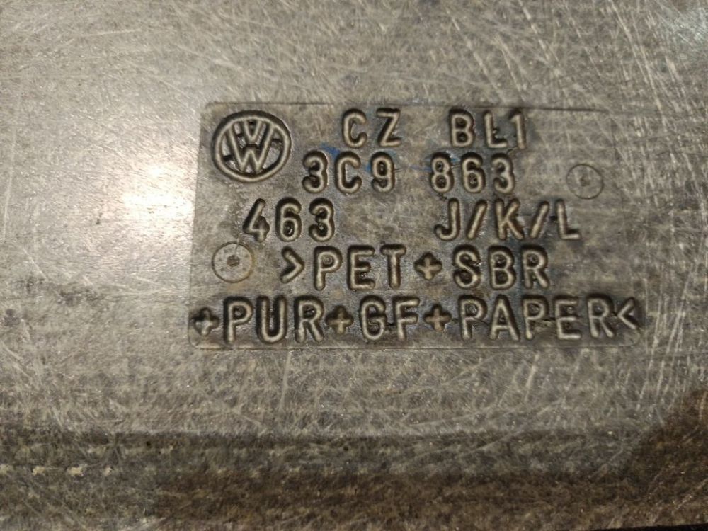 3C9863463 Volkswagen Passat 2006 Revêtement Plate-Forme Moquette Arrière Coffre - Thumbnail 5