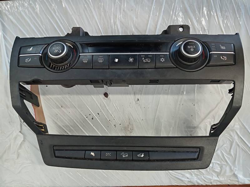 917806601 BMW X5 2009 Heizungsbedienteil Klimabedienteil