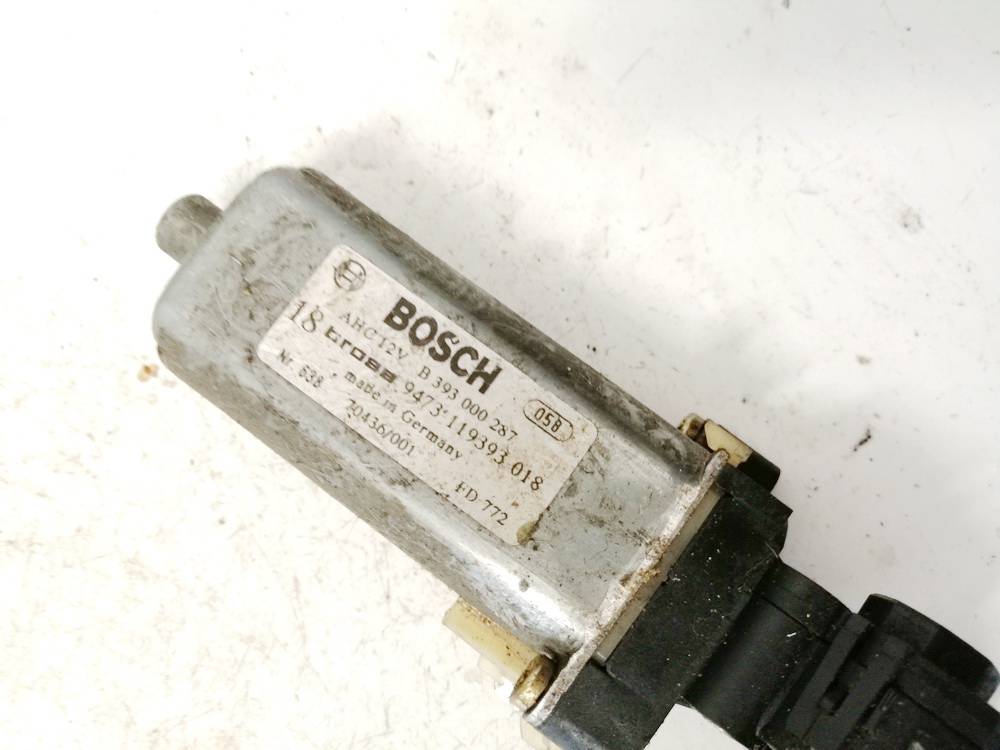 B393000287 Skoda Octavia 2006 Seat Motor Regulator - FRONT LEFT - Thumbnail 3