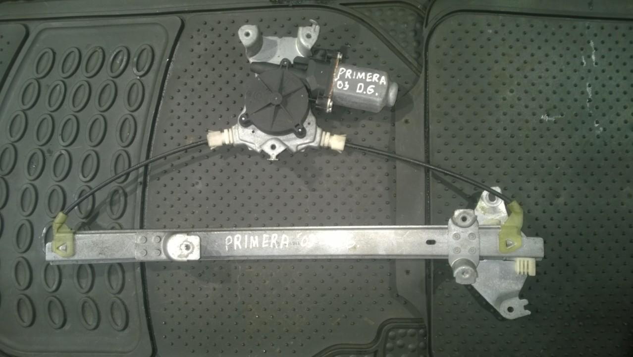 116168 Nissan Primera 2003 Door winder mechanism (Window Regulator) - REAR RIGHT