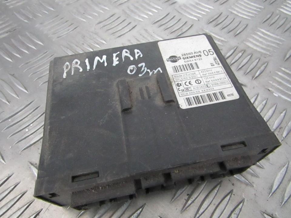 5WK48122 Nissan Primera 2003 General Module Comfort Relay (Unit)