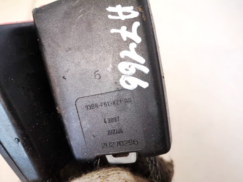 93bbf613k21ab 93bbf613k21ab Seat belt holder (Seat belt Buckle) rear