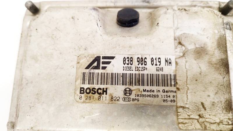 038906019NA Volkswagen Sharan 2006 ECU Engine Computer (Engine Control Unit) - Thumbnail 2