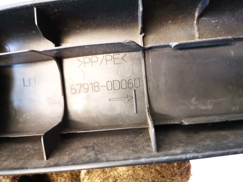 679180D060 Toyota Yaris 2008 Salona apdare (plastmasas) - Thumbnail 3