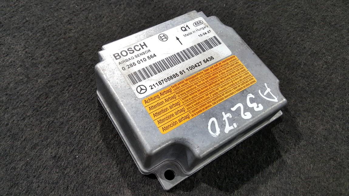 0285010564 2118705885 Airbag crash sensors module MercedesBenz CLS