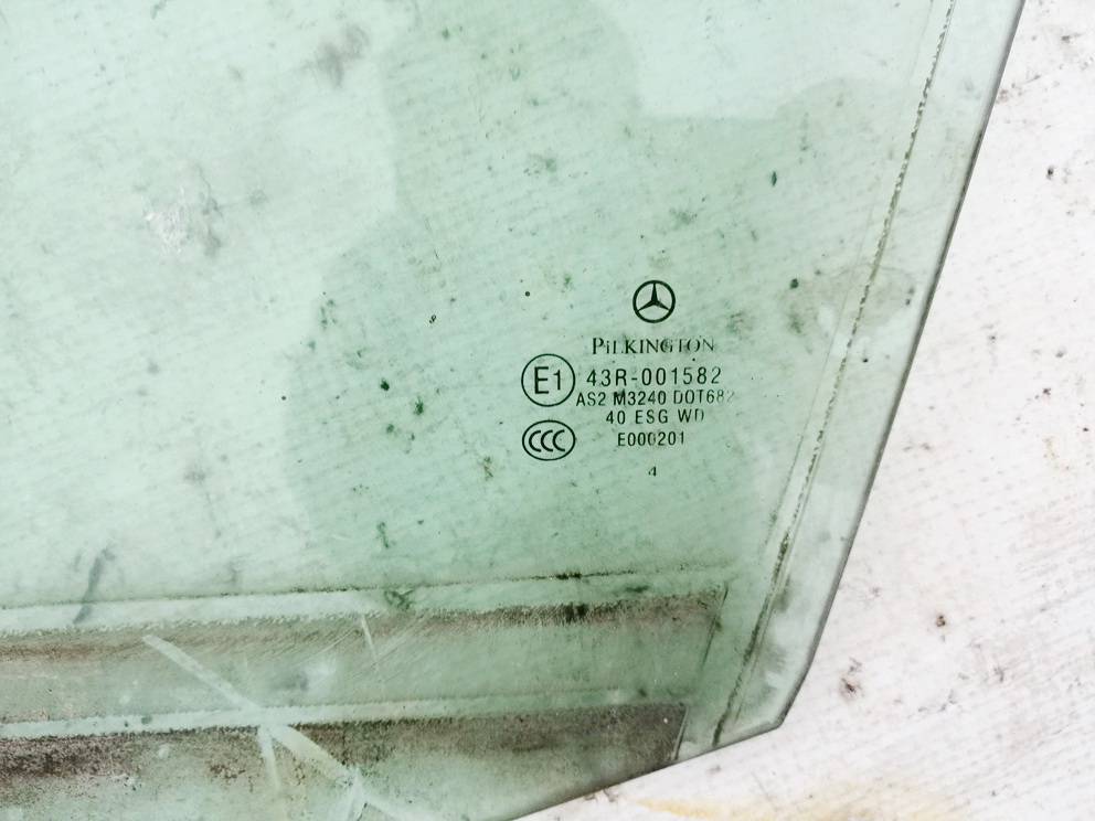 43R001582 Mercedes-Benz 2004 Door-Drop Glass - FRONT LEFT - Thumbnail 3