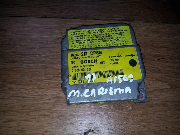 MR309212DPSB Mitsubishi Carisma 1998 Airbag crash sensors module