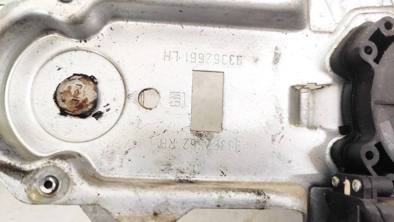 93362661LH Opel Meriva 2004 Door winder mechanism (Window Regulator) - FRONT LEFT - Thumbnail 3