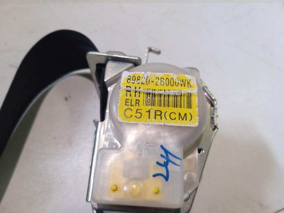 898202B00WK Honda CR-V 2009 Seat belt - REAR RIGHT - Thumbnail 3