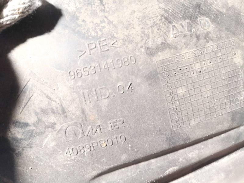 9653141980 Citroen C4 Grand Picasso 2007 Plastic Inner Fender - FRONT RIGHT - Thumbnail 3