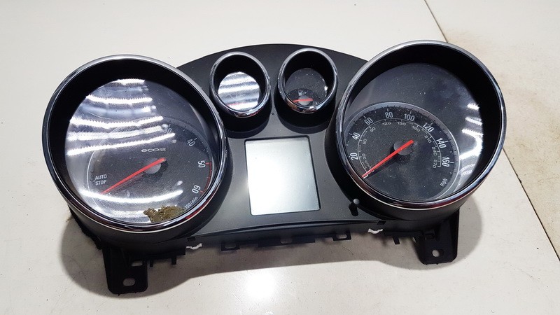 769317420U Opel Astra 2013 Speedometers - Cockpit - Speedo Clocks Instrument