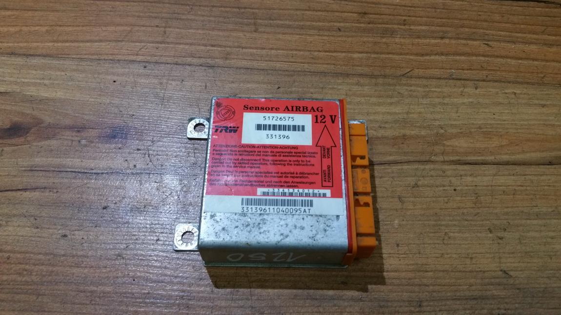 51726575 331396 Airbag crash sensors module Fiat Punto 2003 1.3L