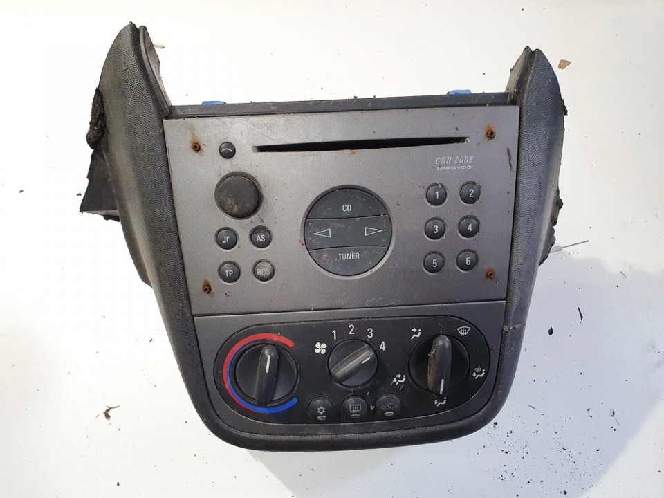 13138246 Opel Signum 2003 Sterowanie nagrzewnicą i radio samochodowe