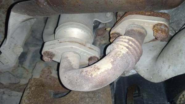 03G131521AM Mitsubishi Lancer 2008 EGR Pipe (Exhaust Gas Recirculation EGR METAL PIPE)