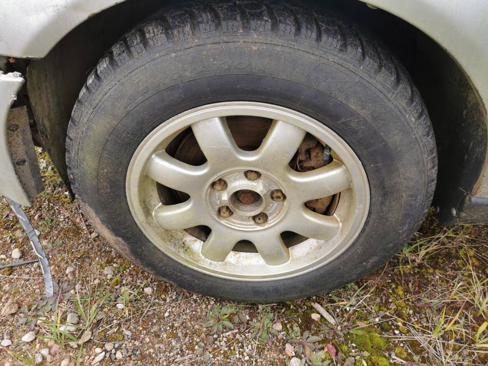 5X112 Audi A4 1998 Komplet Kół Zimowych R15