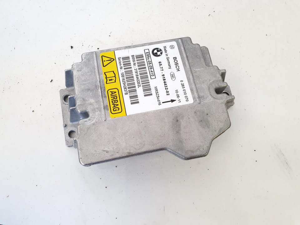 6577918443202 BMW 1-Series 2012 Airbag crash sensors module