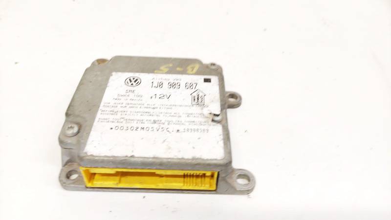 1J0909607 Volkswagen Passat 1999 Airbag crash sensors module - Thumbnail 3