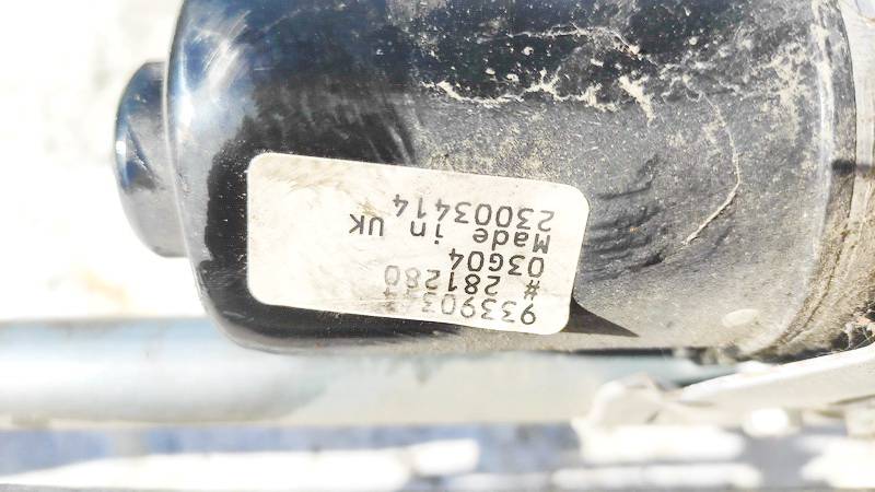 93390344 Opel Meriva 2004 windscreen front wiper motor - FRONT - Thumbnail 2