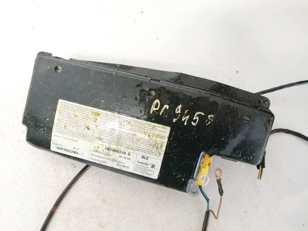 3B0880240D Volkswagen Passat 1998 Poduszka powietrzna fotela SRS