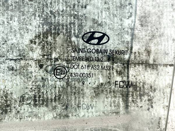 AS2 Hyundai i30 2010 Duru stiklas G.K. - Thumbnail 2