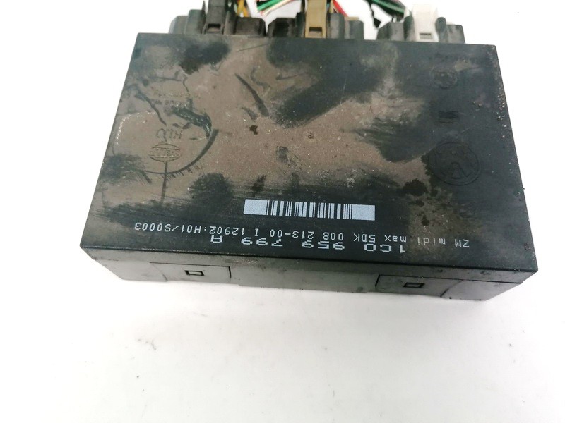 1C0959799A Skoda Octavia 2002 General Module Comfort Relay (Unit) - Thumbnail 3