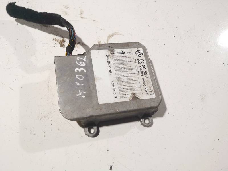 1C0909601A Skoda Fabia 2005 SRS AIRBAG KOMPIUTERIS - ORO PAGALVIU VALDYMO BLOKAS